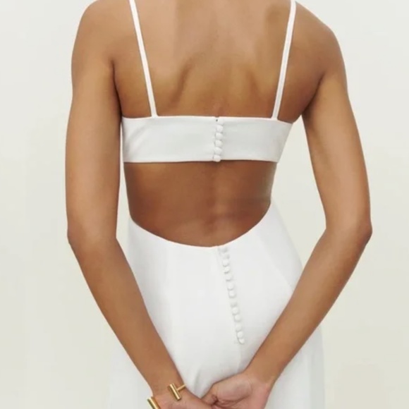 RARE Reformation Astor Dress - White - Picture 4 of 5